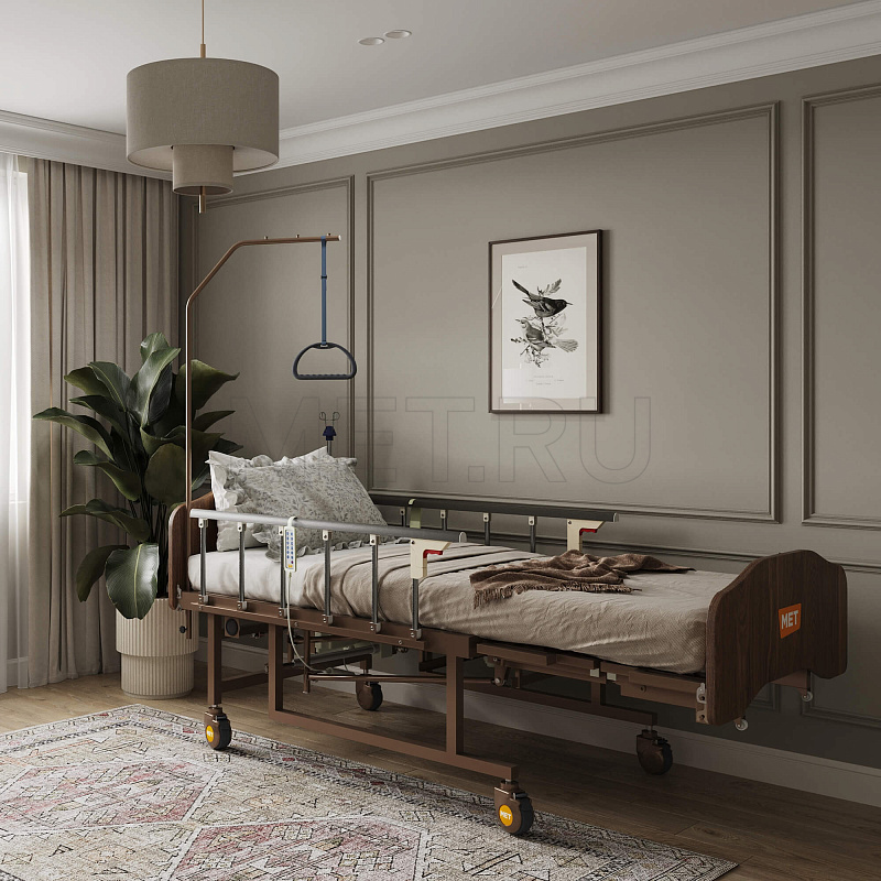 MET REVEL L Кровать медицинская электрическая удлиненная MET